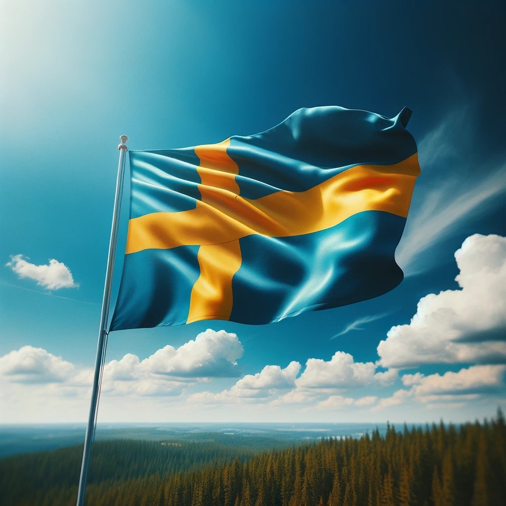Sveriges flagga